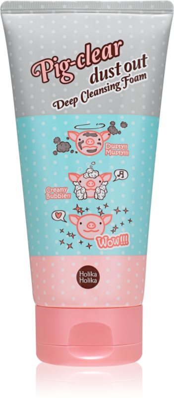 Holika Holika Pig Nose Clear Spuma activa pentru curatare pentru pori dilatati 150 ml