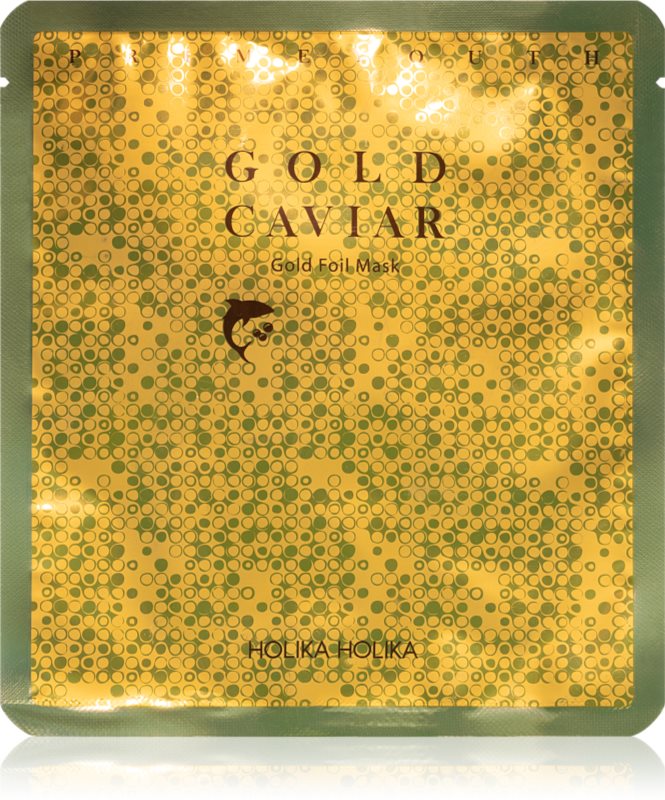 Holika Holika Prime Youth Gold Caviar masca hidratanta cu caviar cu aur 25 g