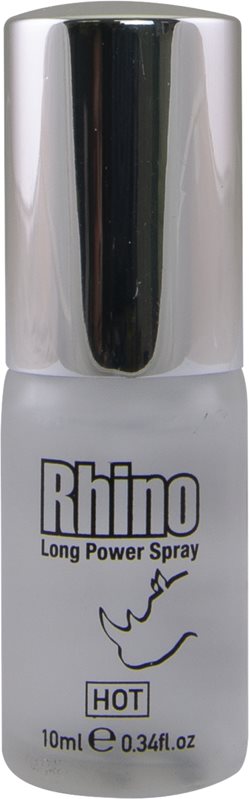 HOT Rhino Long Power Spray spray pentru întârzierea ejaculării 10 ml