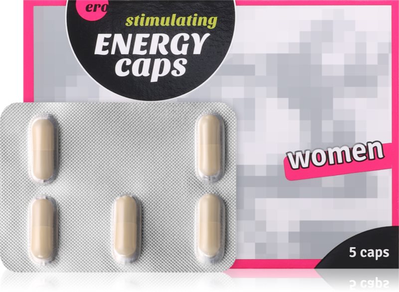 HOT ERO Stimulating Energy Caps capsule pentru femei pentru femei 14 g