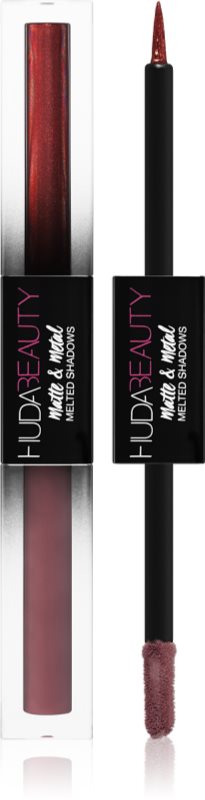 Huda Beauty Matte & Metal Melted lichid fard ochi culoare Request Line and Slow Jams 2x2 ml
