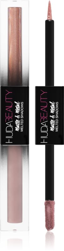 Huda Beauty Matte & Metal Melted lichid fard ochi culoare Request Line and Slow Jams 2x2 ml