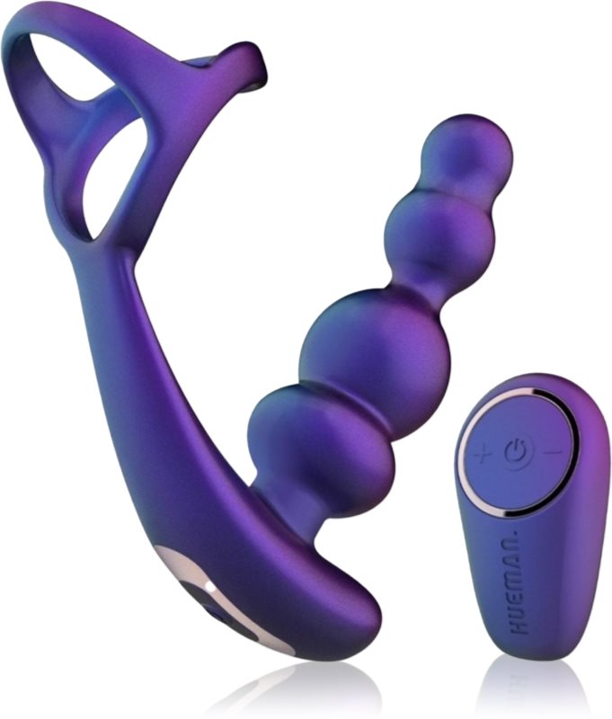 HUEMAN Stellar Force Butt Plug with Cockring dop anal 13.2 cm