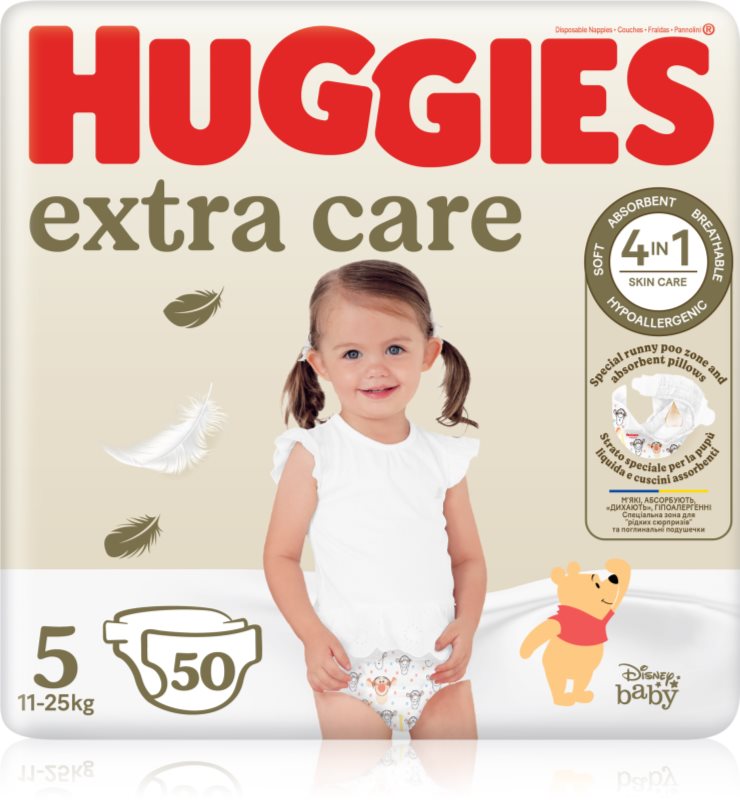Huggies Extra Care Size 5 scutece de unică folosință