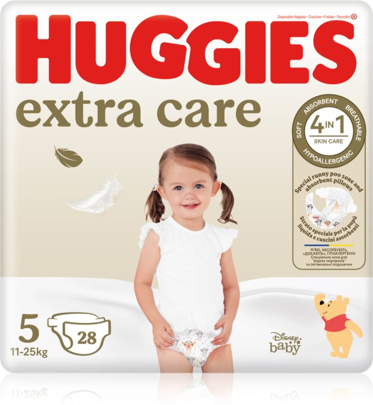 Huggies Extra Care Size 5 scutece de unică folosință