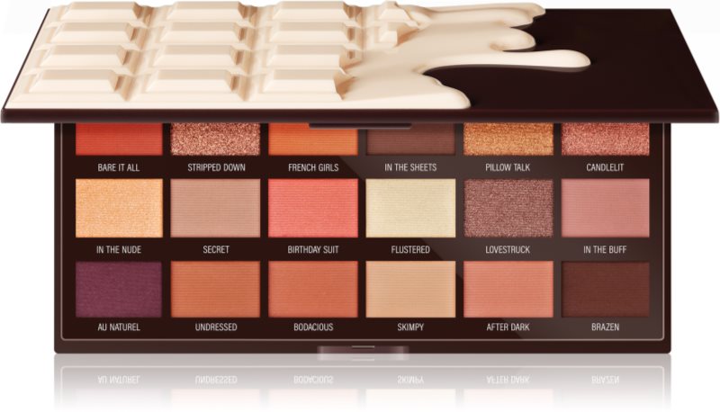 I Heart Revolution Chocolate paleta farduri de ochi culoare Chocolate Nudes 22 g