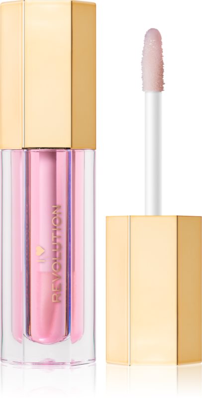 I Heart Revolution Honey Bear ulei nuanțator pentru buze pentru hidratare si stralucire culoare Rose 4 ml
