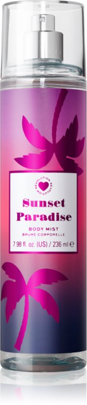 I Heart Revolution Body Mist Tropical Paradise spray de corp parfumat pentru femei 236 ml