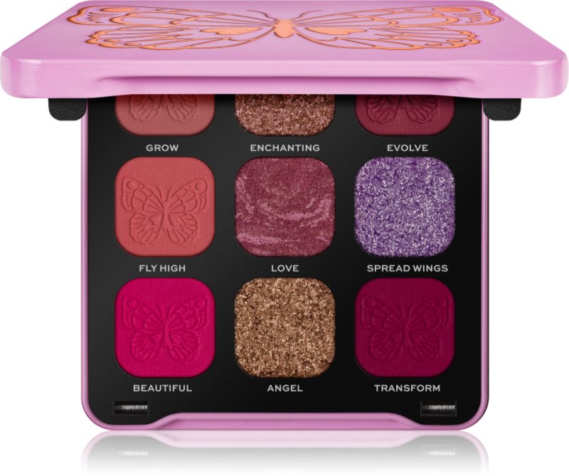 I Heart Revolution Butterfly paletă cu farduri de ochi culoare Butterfly Wonderland 9,9 g
