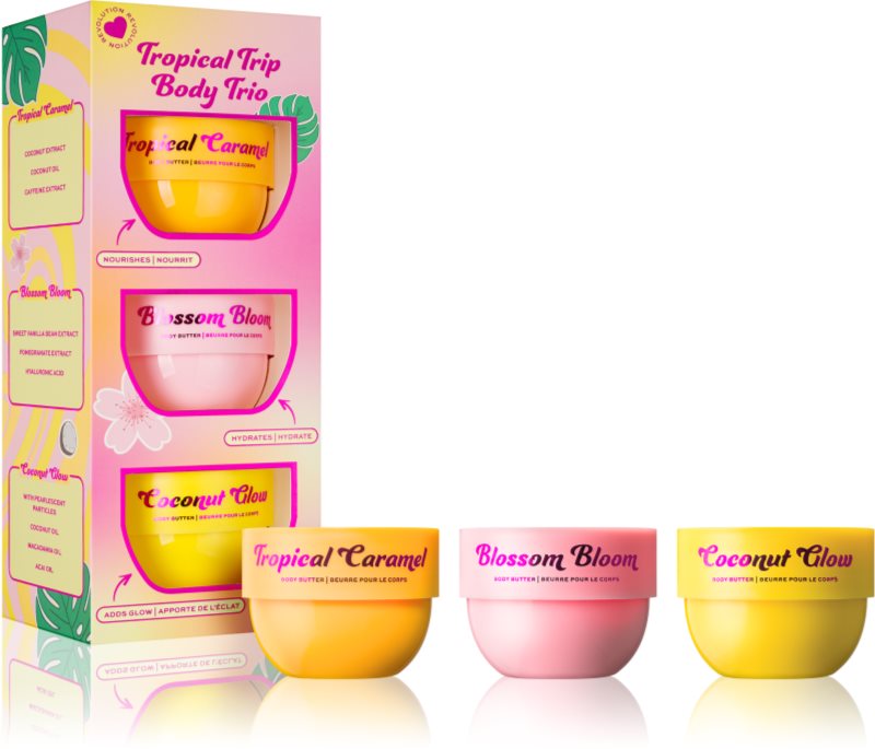 I Heart Revolution Tropical Trip set cadou pentru corp