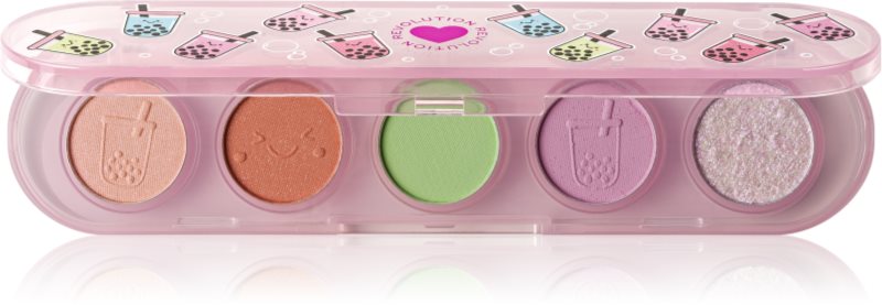 I Heart Revolution Bubble Tea Mini Matchi Palette paletă cu farduri de ochi 4 g