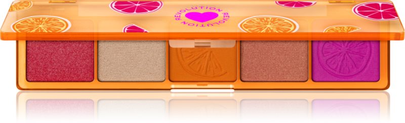 I Heart Revolution Zesty Zing Mini Match Palette paletă cu farduri de ochi 5.5 g