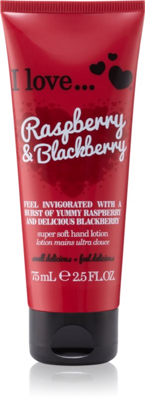 I Love Raspberry & Blackberry crema de maini 75 ml
