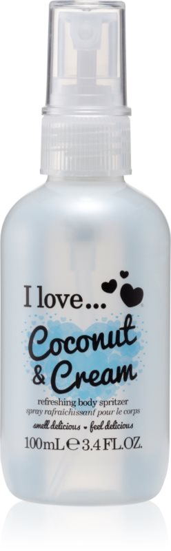 I Love Coconut & Cream spray de corp racoritor 100 ml