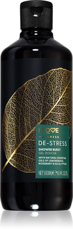 I Love Wellness De-Stress spumă pentru duș impotriva stresului 500 ml