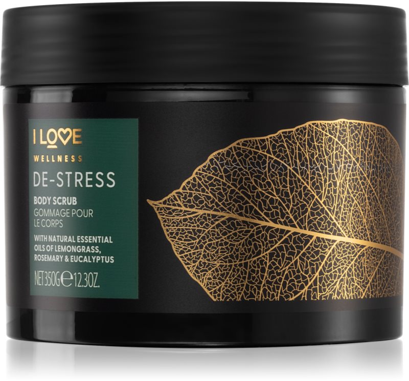 I Love Wellness De-Stress peeling corporal cu saruri 350 g