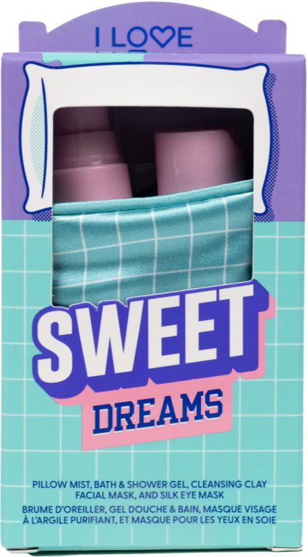 I Love Sweet Dreams set cadou pentru un somn liniștit