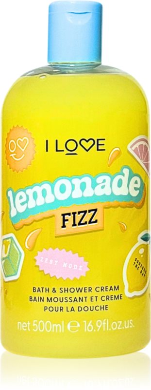 I Love Lemonade Fizz gel de duș 500 ml