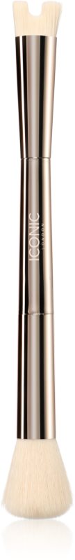 ICONIC London Precision Duo Contour Brush perie de contur fata-verso 1 buc