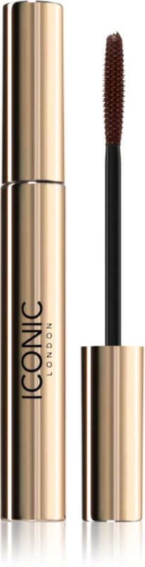 ICONIC London Triple Threat Mascara pentru volum si lungire culoare Brown 9 ml