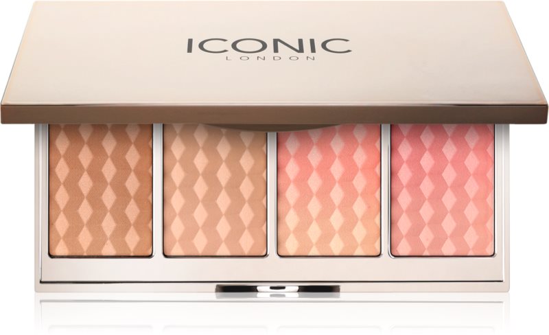ICONIC London Get Cheeky paletă de farduri pentru obraji 4x4 g