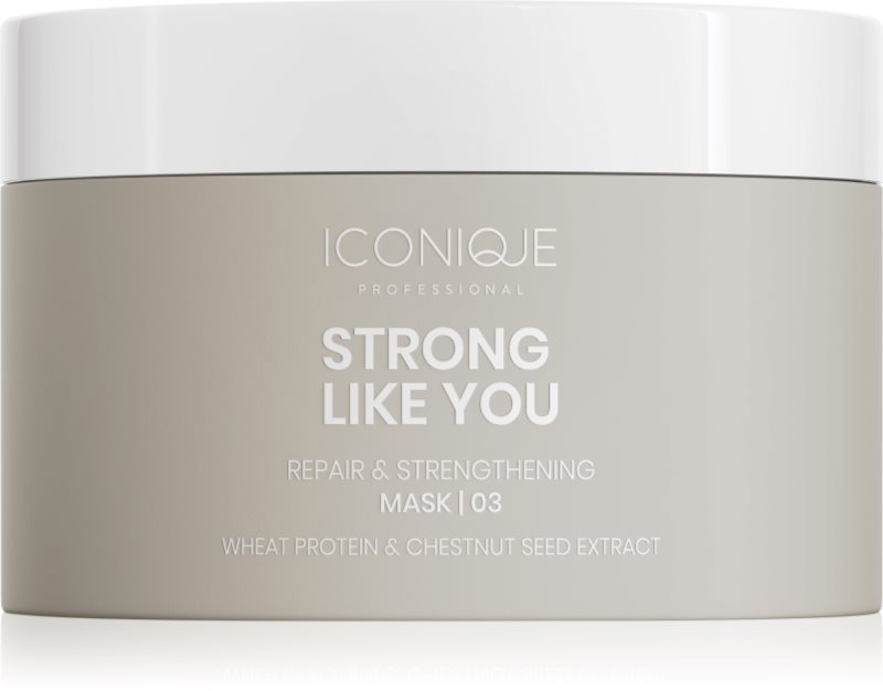 ICONIQUE Professional STRONG LIKE YOU Repair & Strengthening masca pentru regenerare pentru par deteriorat