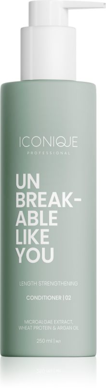 ICONIQUE Professional UNBREAKABLE LIKE YOU Length Strengthening balsam pentru întărirea lungimilor părului 250 ml