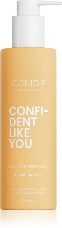 ICONIQUE Professional CONFIDENT LIKE YOU Anti-Hair Loss & Thinning balsam hidratant și fortifiant 250 ml