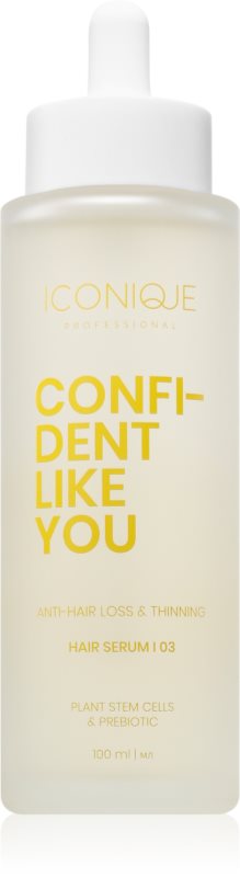 ICONIQUE Professional CONFIDENT LIKE YOU Anti-Hair Loss & Thinning ser impotriva caderii parului 100 ml