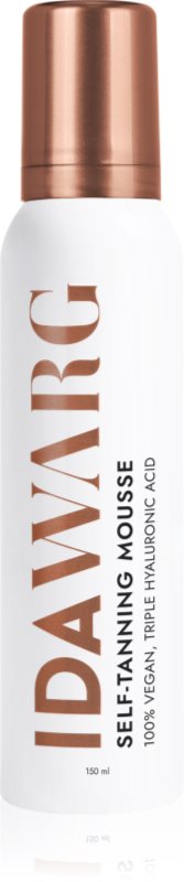 IDA WARG Beauty Self-Tanning Body Mousse spuma autobronzanta fara parfum 150 ml
