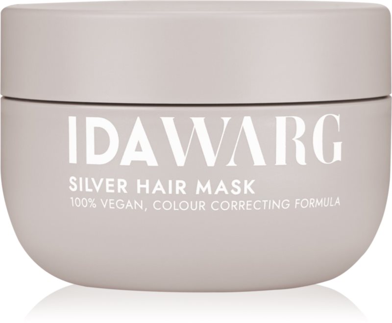 IDA WARG Beauty Silver Hair Mask masca intensiva neutralizeaza tonurile de galben 300 ml