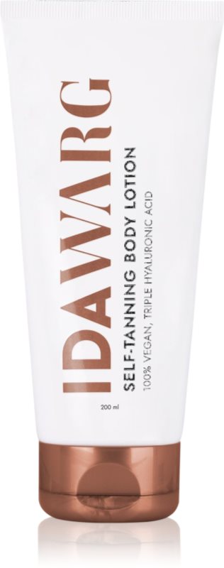 IDA WARG Beauty Self-Tanning Body Lotion lotiune autobronzanta fara parfum 200 ml