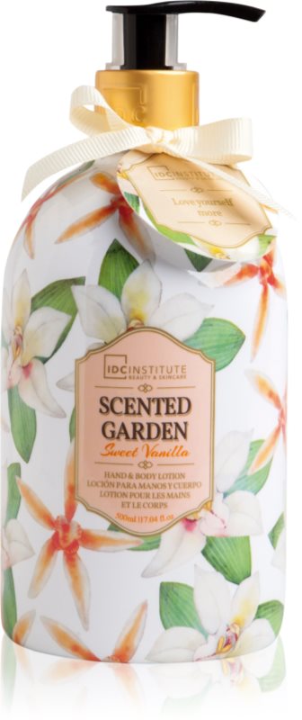 IDC Institute Scented Garden Vanilla loțiune de corp hidratantă 500 ml