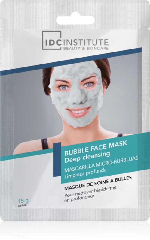 IDC Institute Bubble Face Mask masca faciale 15 g