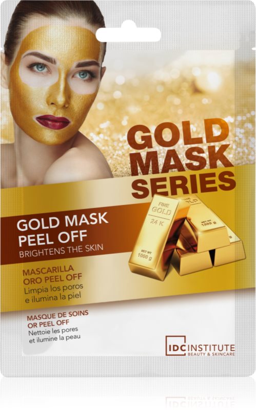 IDC Institute Gold Mask Peel Off mască exfoliantă cu aur 15 g