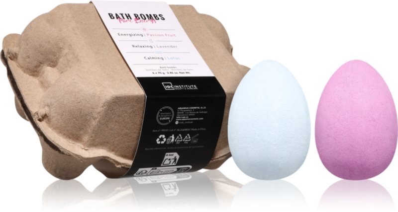 IDC Institute Pure Energy bombă de baie 6x70 g