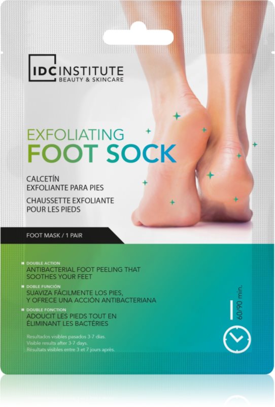 IDC Institute Exfoliating Foot Sock masca pentru exfoliere pentru picioare 1 buc