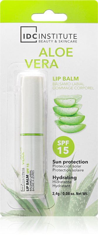 IDC Institute Aloe Vera balsam de buze SPF 15 2.4 g