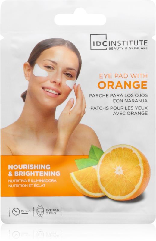 IDC Institute Orange pernuțe din hidrogel impotriva pungilor de sub ochi 8 g