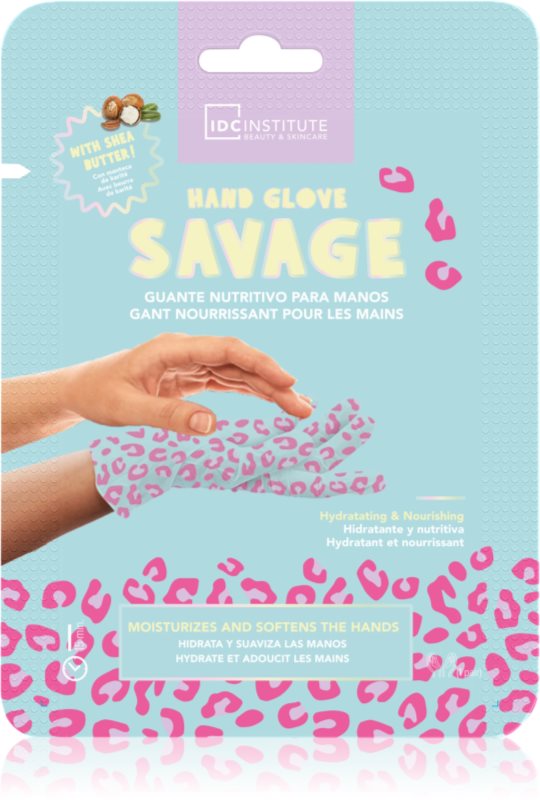 IDC Institute Hand Glove Savage masca hidratanta pentru maini 1 buc