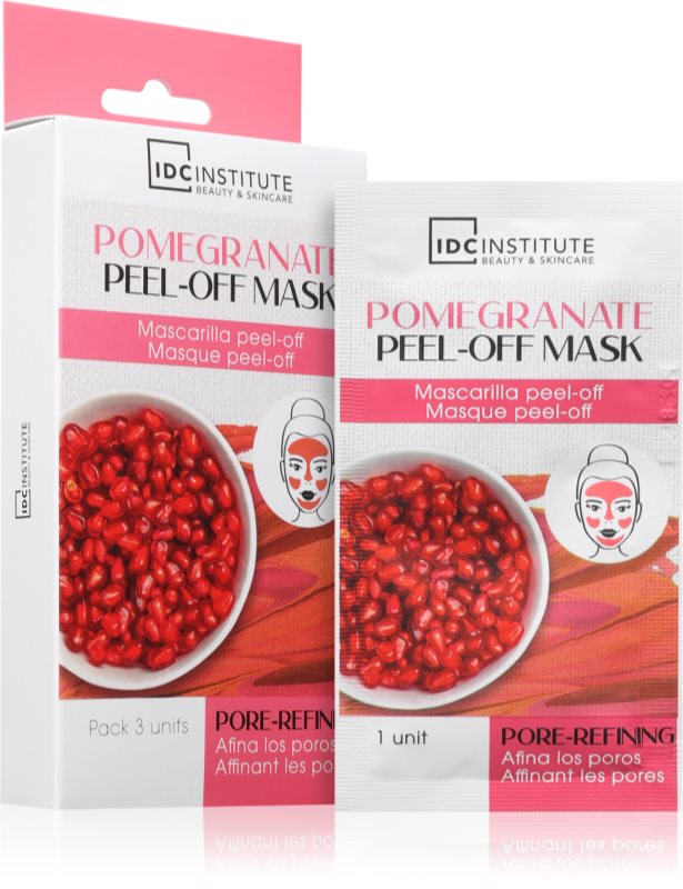 IDC Institute Pomegranate mască exfoliantă 3x8 ml