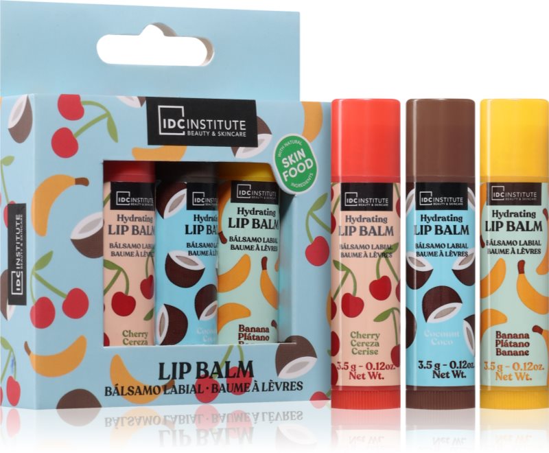 IDC Institute Food Lip Balm balsam de buze 3x3.5 g