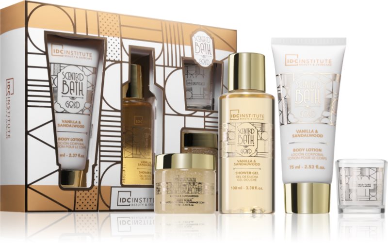 IDC Institute Scented Bath Gold Perfect Bath set cadou pentru femei
