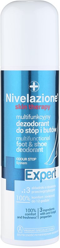 Ideepharm Nivelazione Expert deodorant spray pentru picioare si pantofi 150 ml