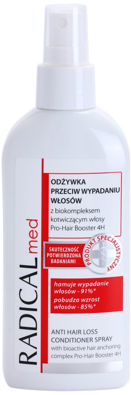 Ideepharm Radical Med Anti Hair Loss balsam sub forma de spray impotriva caderii parului 200 ml