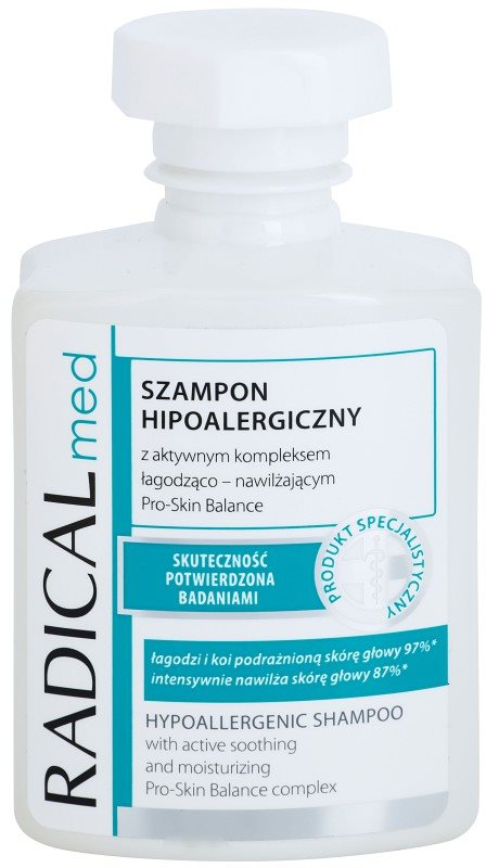 Ideepharm Radical Med Hypoalergenic Sampon hipoalergenic pentru psoriazis al scalpului 300 ml