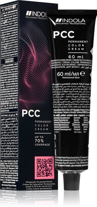 Indola PCC Culoare permanenta pentru par culoare Cool & Neutral 8.1 60 ml