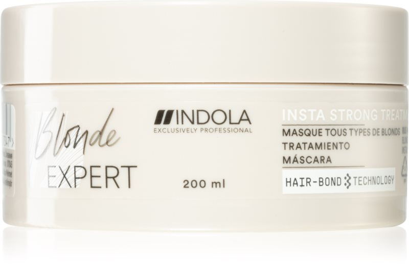 Indola Blond Expert Insta Strong masca de par hranitoare pentru par blond