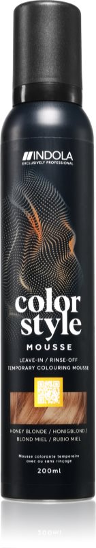Indola Color Style Mousse spuma tonica pentru păr