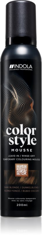 Indola Color Style Mousse spuma tonica pentru păr